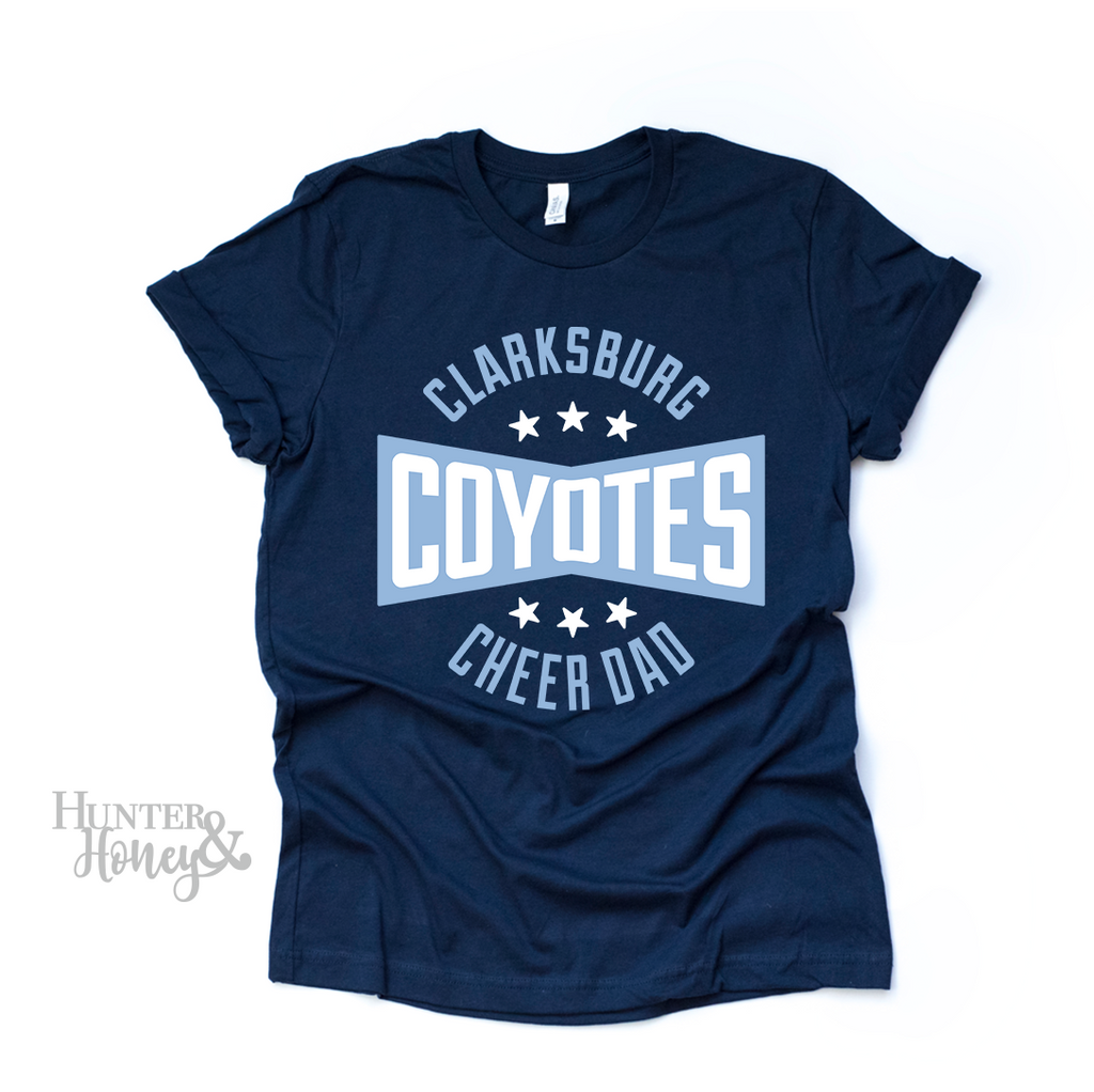 North Georgia Nighthawks Dad Proud Parent T-Shirt - Athletic Heather, Officially Licensed UNG Fan Gear