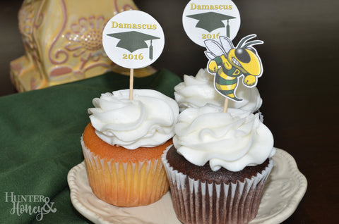 Graduation Cupcake Toppers