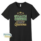 2025 Damascus Cheer State Champions Black Glitter