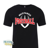 Mustangs Football Artegra HTV Tee
