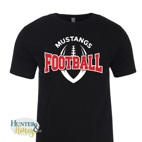 Mustangs Football Artegra HTV Tee