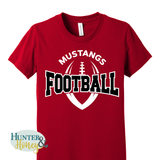 Mustangs Football Artegra HTV Tee