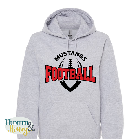 Mustangs Football Artegra HTV Hoodie