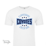 Clarksburg Cheer Dad Burst T-Shirt