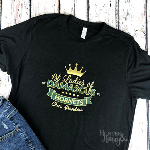1st Ladies of Damascus Cheer Crown Tee