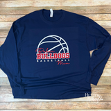 Baker Bulldogs Basketball Mom Tee