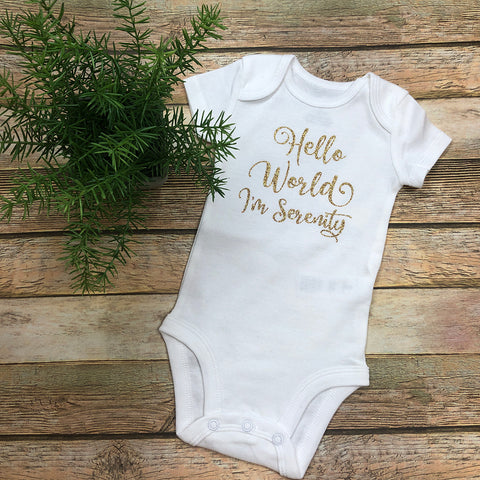 Serenity Infant Bodysuits Set