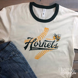 Hornets Baseball Ringer Tee