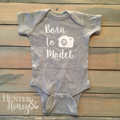 Born to Model Infant Bodysuit