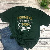 Hornets Pom Mom Squad Tee