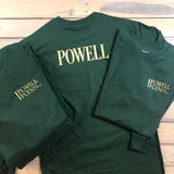 Powell tees name on back