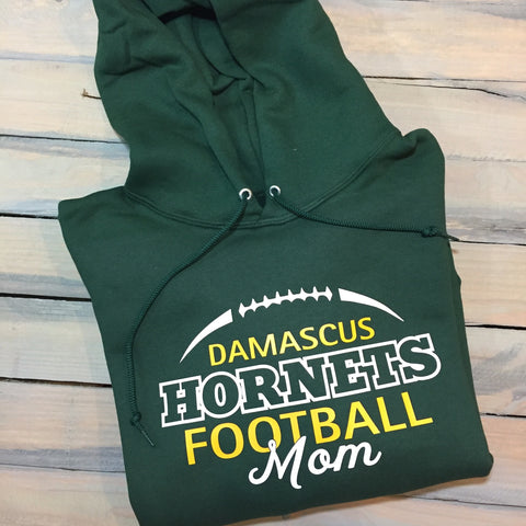 Damascus Football Mom Hoodie