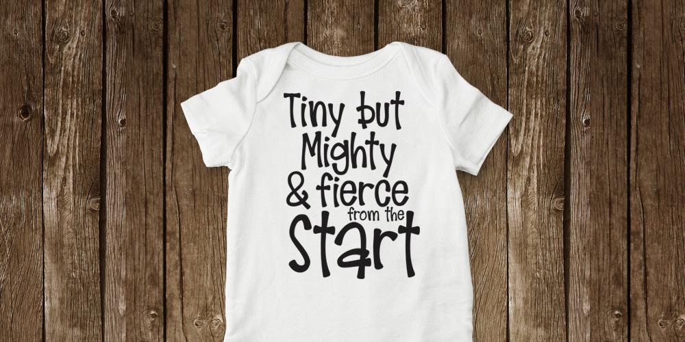 Tiny but mighty fierce from the start